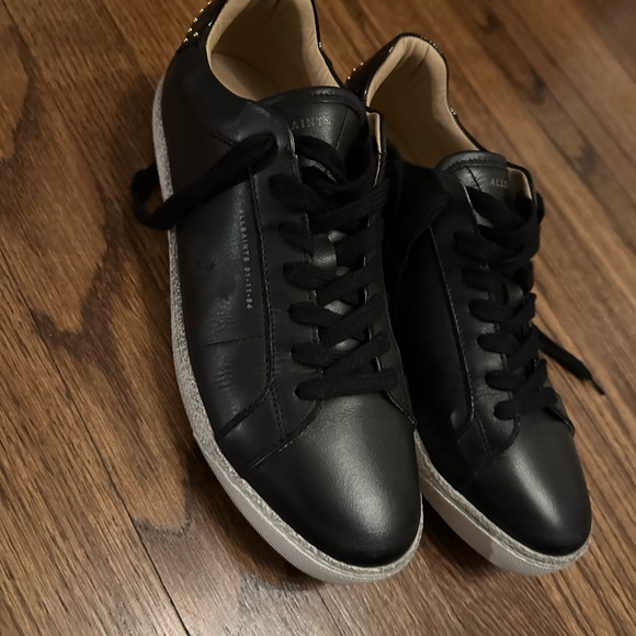 NWT AllSaints Sheer Stud Sneakers - Size US 10 - Picture 8 of 11